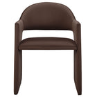 Modway Talia Performance Velvet Dining Armchair - Chocolate Brown-8