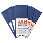 JAM Paper Tissue Paper - Presidential Blue - 50 Sheets-This tissue paper is made from 10lb colourful paper, features a smooth finish and is easy to use