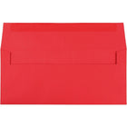 JAM Paper #10 Business Envelopes, 4 1/8 x 9.5, Brite Hue Red Recycled, 100 Pack (67161g)-Size: #10 (4-1/8" x 9-1/2")