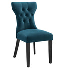 Modway Silhouette Dining Side Chair - Azure-Simple Modern Dining Chair