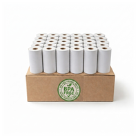 Eddie’s Thermal Paper Roll - 2-1/4" x 42' - 50 Pack (BPA Free)-White - Thermal Paper Rolls