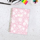 Cambridge Cherrywood Lane 2026-27 Weekly/Monthly Planner - 8½" x 6" - Peony Lace - Bilingual-One week per two page spread has ruled planning space for each day on the left page and notes and to-do sections on the right page