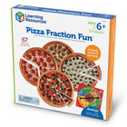 Learning Resources Pizza Fraction Fun Game-Usage ideas: This clever game teaches fraction concepts and skills using slices of pizza to identify fraction denominations