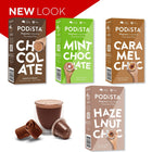 PODiSTA Hot Chocolate Variety Pack Nespresso Original Line Capsules - 60 Pack-Includes a selection of from assorted flavours: Smooth and Creamy, Mint, Caramel and Hazelnut
