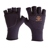 Impacto 507-01 3/4 Finger Impact Glove Liner, Medium-Anti-impact and anti-vibration work glove