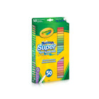 Crayola Washable Super Tips Markers, 50 Count-Enjoy the versatility to create thick and thin lines without having to use separate Fine Tip and Broad Line Markers