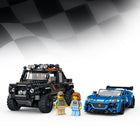 LEGO Speed Champions Jaguar Project 7 & Land Rover Defender-Gift idea for kids ages 10 and up, car fans and adult model car collectors