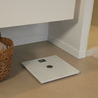 Withings Body Comp Complete Body Analysis Wi-Fi Smart Scale - White-Body Insights (Visceral fat, lean mass)