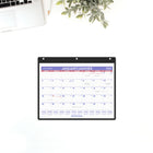 AT-A-GLANCE 2026 Monthly Wall Calendar with Sleeve - 8-1/8" H x 11" W - Bilingual-12 months: January 2026 - December 2026