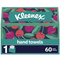 Kleenex Disposable Paper Hand Towels - 60 Pack-Kleenex disposable paper hand towels, 1 box, 60 towels per box