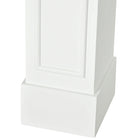 HOMCOM 29" Fireplace Mantel Surround for Fireplace - White-Material: MDF 
