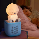 tonies Sleepy Friends Penguin Nightlight-Hand-painted collectible characters magnetically attach to the Toniebox, making it easy for kids to switch content on their own.