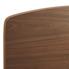 Modway Bronwen Wood Queen Platform Bed - Walnut-LVL Wood Slat Support System