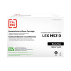 TRU RED Lexmark 50F0HA0/50F1H00 Remanufactured Toner Cartridge - High Yield - Black-High yield cartridges save you money and time compared to buying a standard cartridge