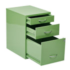 OSP Designs HPBF-6 22" Storage File Cabinet, Green-Random Keyed Locks