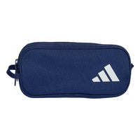 Adidas Pencil Case - Navy-Two spacious zippered compartments keep pens, pencils, and small essentials organized