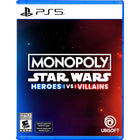 Monopoly: Star Wars Heroes vs. Villains for PlayStation 5-Step into the star wars galaxy with a bold new twist on monopoly. experience iconic cinematic moments while competing with family and friends across iconic locations from every era of the saga