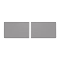 WeatherTech ComfortMat Connect Modular Anti-fatigue End Mats - Stone - Grey - 2 Pack-Each End Piece is 3 feet long (0.91 m). Snap two together and you have a 6-foot (1.82 m) ComfortMat Connect!