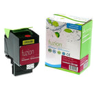 fuzion Lexmark (70C1HM0) Compatible Toner Cartridge - High Yield - Magenta-Ink Colour: Magenta