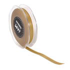JAM Paper Double Faced Satin Ribbon - 3/8" W x 25 yd. - Gold-Size: 0.375" x 25 yards