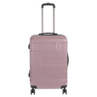 Nicci Deco 24" Hardside Check-in Luggage - Dusty Pink-ABS outer shell