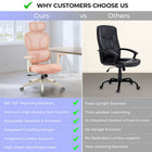 MotionGrey Mellow Ergonomic Office Chair - High Mesh Back Support with Adjustable Armrests - Pink-10