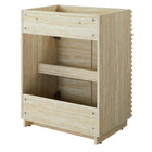 Modway Render 24" Faux Travertine Bathroom Vanity Cabinet - Travertine-9