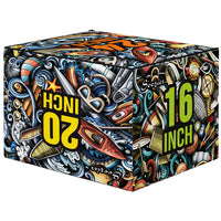 Soozier 3-in-1 So ft Plyo Box-Rotate the jumping box to get 24", 20.1", 16.1" (61/51/41cm)