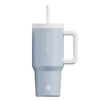 GROSCHE Aspen Insulated Water Tumbler with Handle - 32 oz. - Sky Blue-32oz capacity