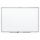 Quartet Classic Nano-Clean Magnetic Dry-Erase Board - 4' x 3' - Silver Aluminum Frame-Magnetic dry-erase board