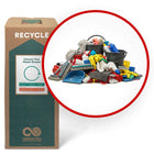 TerraCycle Cleaning Supplies and Accessories - Zero Waste Box - Large-Recycle empty non-hazardous cleaning items and packaging, including: plastic brooms, mops, buckets, synthetic dry cleaning pads, synthetic wet cleaning pads, dust pans, empty spray bottles, empty detergent bottles and nozzles, empty cleaning product bottles, lid tops, and dryer sheets.