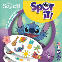 Zygomatic Asmodee Spot It Game - Disney Stitch - 2-8 Players-This version include illustrations inspired by the iconic Lilo & Stich move and characters