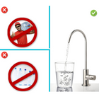 iSpring RCS5T 5-Stage Tankless Commercial Reverse Osmosis System-Great Capacity: Advanced 500GPD membrane saves 60% of water, with low waste 1.5:1 pure to drain water ratio. Great for light commercial in Restaurants, Salons, Labs, and Offices all benefit in their ways from high - quality RO water