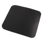 Staples Tech Ultra-Thin Mouse Pad - 21cm x 21cm x 0.1cm - Black-Compatible with optical and laser mice