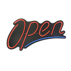 Futech LED Open Sign - 24" W x 13" H - Red/Blue-Indoor Use Only