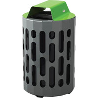 Frost Stingray 42 Gallons Waste Receptacle - Green-Capacity - 42 US gal.