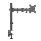 ShoppingAll Single Monitor Mount Stand with Adjustable Arm for 13"-32" Monitor - Black-Hold one 15"-32" monitor, The arm holds up to 17.6lb/8kg monitor with 75mm x75mm or 100mm x 100mm VESA mounting hole