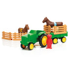 SmartMax My First SmartMax - Farm Tractor-22 pieces including tractor, trailer, farmer, and two horses