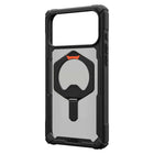 UAG Plasma XTE Compatible with MagSafe Rugged Case for iPhone 17 Pro Max - Black/Pop Orange-Built-in MagSafe Module