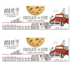 Abbye Artisan Milk Chocolate And Salted Caramel Biscuits - 140 g - 2 Pack-Made with 28% butter for a rich and indulgent flavour