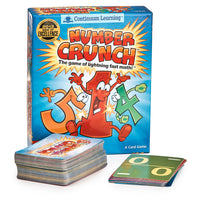 Continuum Games Number Crunch Card Game - Set of 97-For the whole family: A fun way to sharpen your math skills...Fast...with a fun game the entire family can enjoy! Parents will enjoy this game as much as their children
