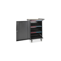 Tripp Lite 36 AC Outlet Multi Device Charging Cart-Charges 36 Chromebooks and Laptops Up to 15"