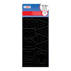 Creative Start Vinyl Self-adhesive Letters - Numbers & Symbols - 2" - Black - 133 Characters Per Pack-Letters and numbers set is perfect for creating signs and project boards