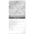 Mead 2027 Decorative Wall Calendar - 12" x 12" - Rad & Happy - Bilingual-Bilingual layout supports English and French for Canadian environments