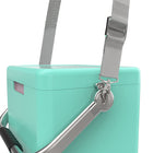 Permasteel 14 qt Portable Cooler with Dual Carrying Options - Mint-Easy to clean