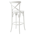 Modway Gear Bar Stool - White-9