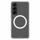 Blu Element Dropzone Rugged Glitter Cell Phone Case with Magnets for Galaxy S26 - Clear-Protection level - 400 Drops at 10 Feet