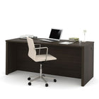 BESTAR Embassy 71" Executive Desk, Dark Chocolate (60401-1179)-Embassy offers numerous configuration possibilities for various uses.