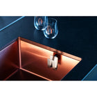 Happy Sinks Stainless Steel Sponge Holder - Silver-Product size: L 7,0 cm, W 5,0 cm, H 7,5 cm