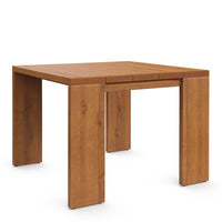 Modway Tahoe Outdoor Patio Acacia Wood Side Table - Natural-Outdoor Patio Side Table